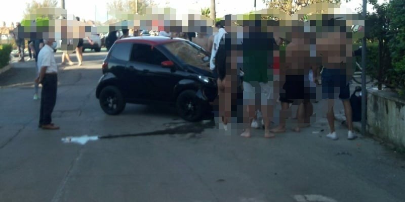 Vasto Scontro Minicar Scooter Ferito Un Giovane Centauro