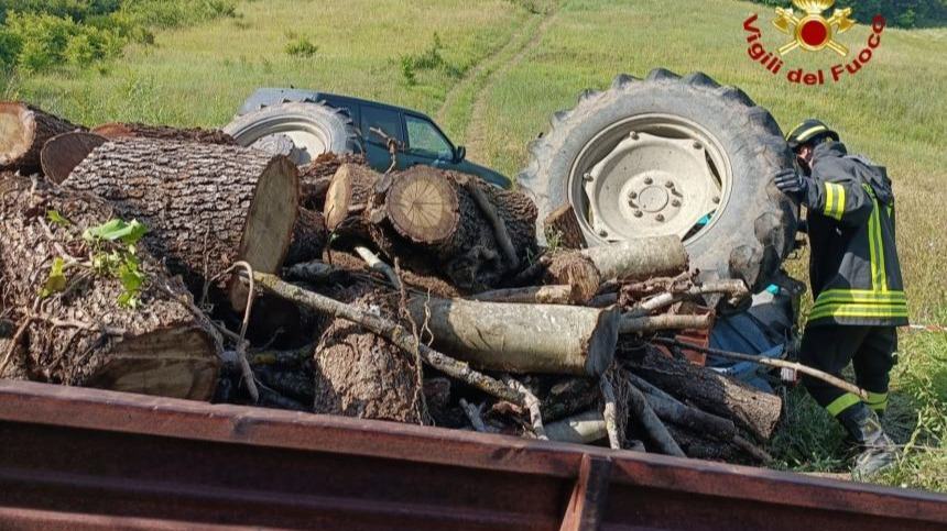 Campobasso Tragedia Nei Campi Del Molise Trattore Si Ribalta Due Morti