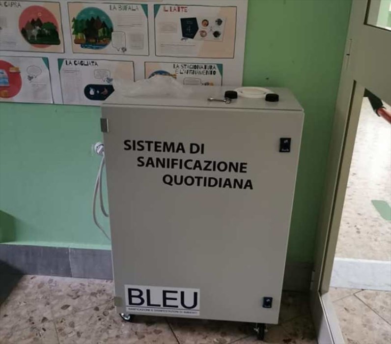 Castelmauro all’avanguardia: 4 macchine sanificatrici per combattere il virus a scuola e sul Comune