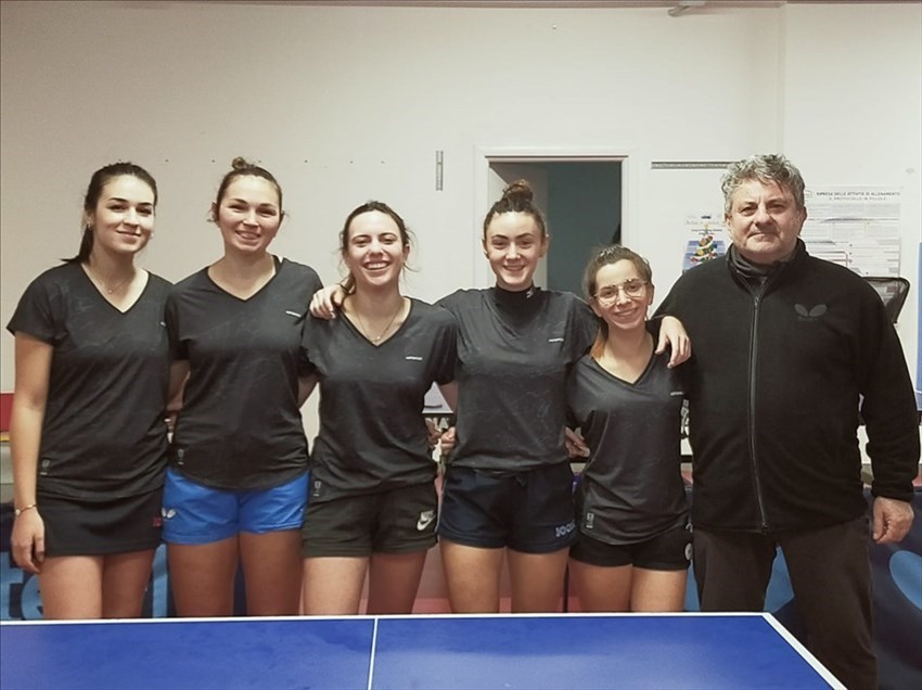 Tennistavolo: parte il Campionato femminile di A2, le ragazze vastesi impegnate a Napoli