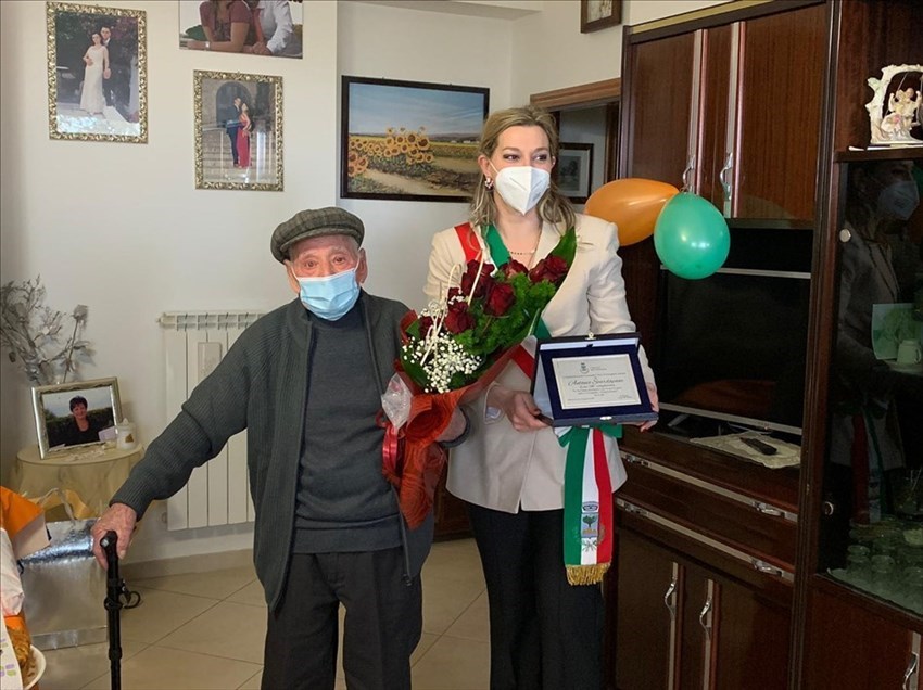 Adelia Galante e Antonio Scardapane festeggiano 100 anni