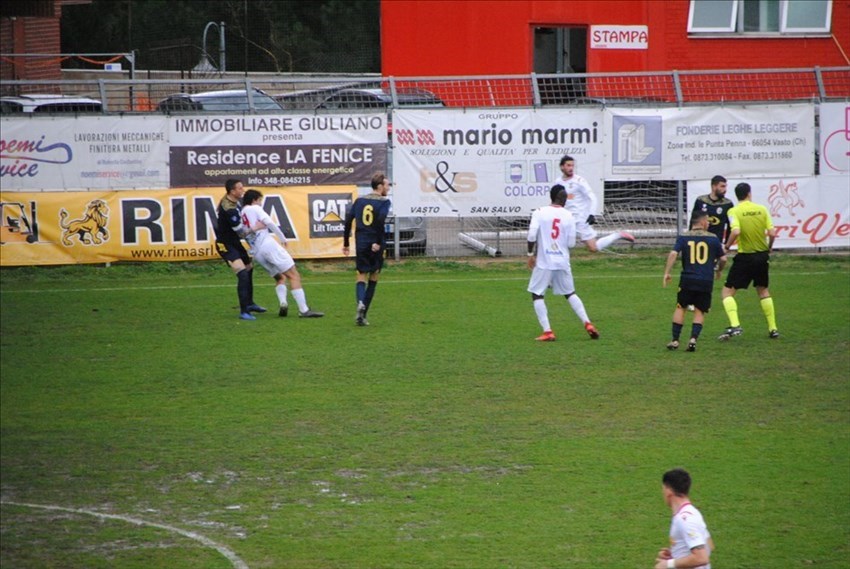 La Vastese risorge all'Aragona, battuto 3-1 il Vastogirardi