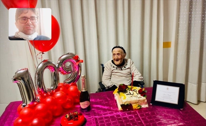 Maria Bottari, l'anziana più longeva di Vasto ha compiuto 109 anni