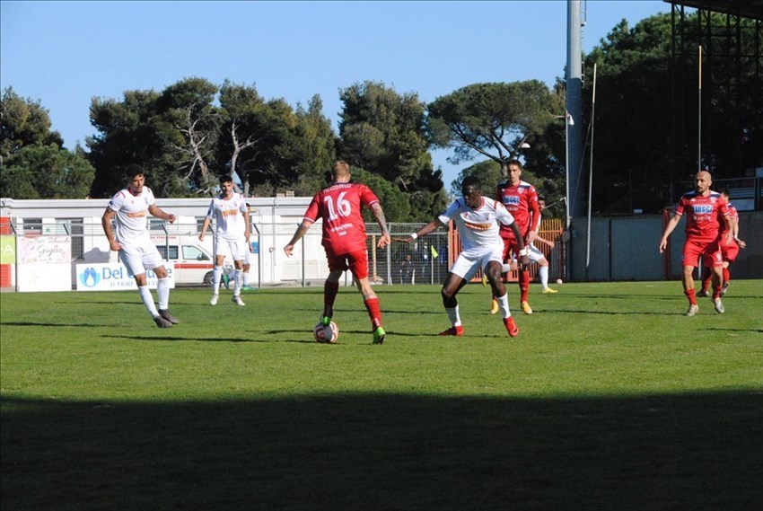 La Vastese riprende il Fiuggi, all'Aragona termina 2-2