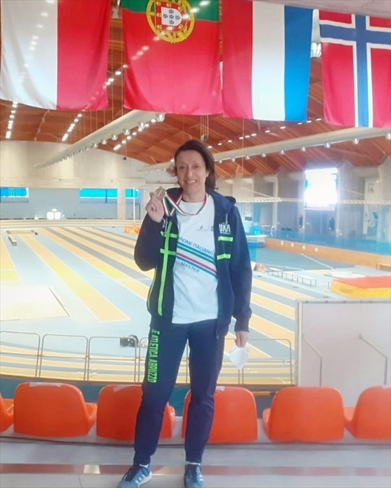 Doppio oro per Miriam Di Iorio ad Ancona nei Campionati Italiani Individuali Indoor Master