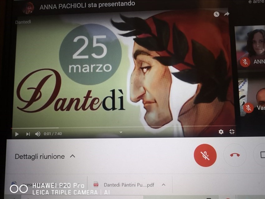 Dantedì al Polo Liceale Pàntini Pudente: "Dante docet ed è ancora vivo"