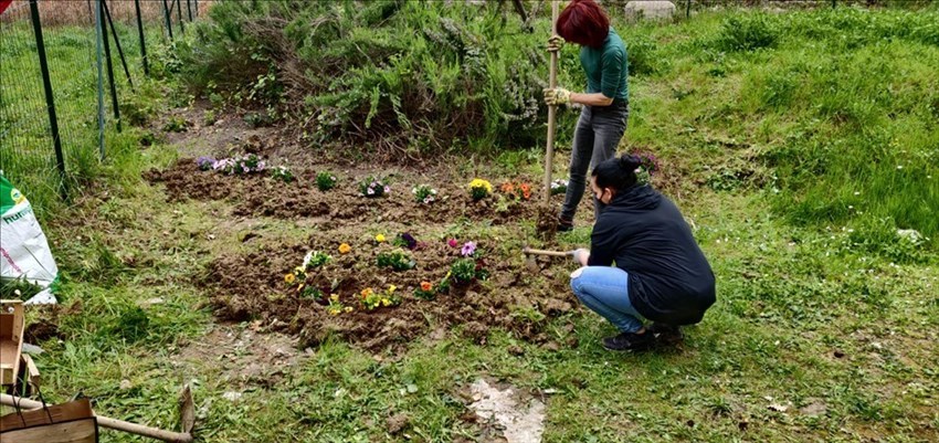 Nasce un piccolo giardino fiorito nella Scuola Primaria di Vasto