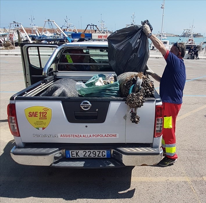 #Plasticfree: a Termoli 250 volontari, 15 quintali di rifiuti rimossi in 300 sacchi
