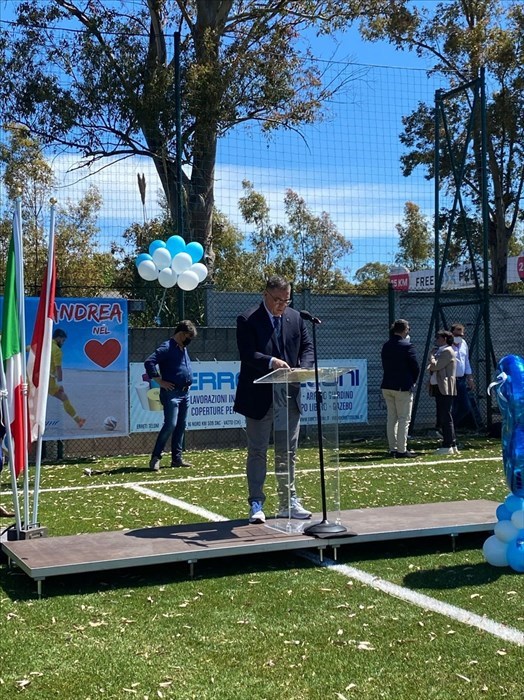 Inaugurato il campo di calcio di Vasto Marina, intestato a “Padre Fulgenzio Fantini”