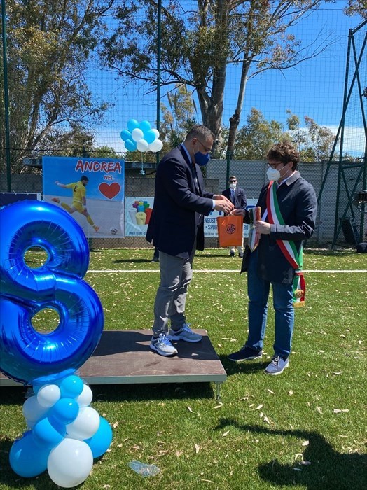 Inaugurato il campo di calcio di Vasto Marina, intestato a “Padre Fulgenzio Fantini”