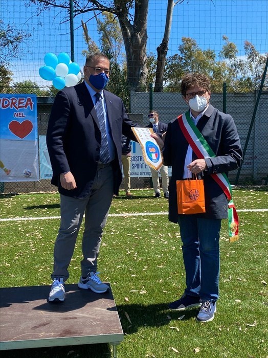 Inaugurato il campo di calcio di Vasto Marina, intestato a “Padre Fulgenzio Fantini”