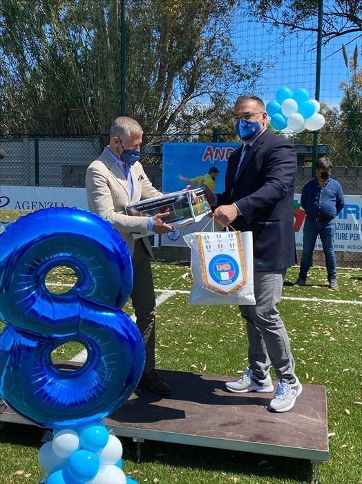 Inaugurato il campo di calcio di Vasto Marina, intestato a “Padre Fulgenzio Fantini”