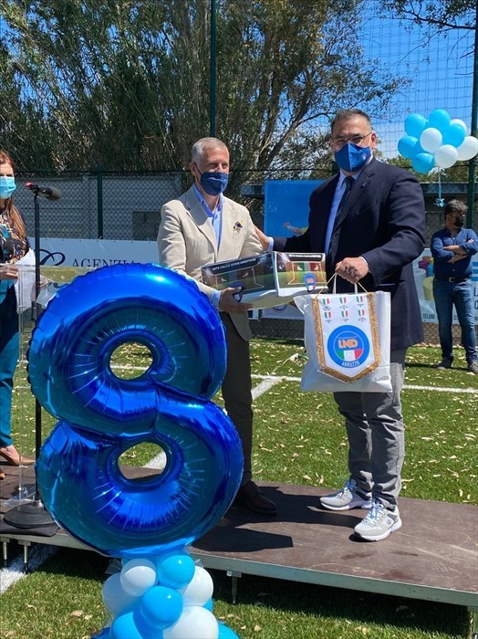 Inaugurato il campo di calcio di Vasto Marina, intestato a “Padre Fulgenzio Fantini”