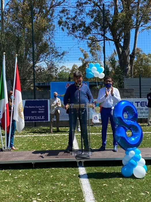 Inaugurato il campo di calcio di Vasto Marina, intestato a “Padre Fulgenzio Fantini”