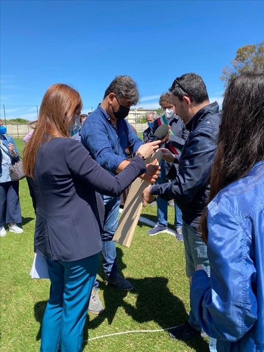 Inaugurato il campo di calcio di Vasto Marina, intestato a “Padre Fulgenzio Fantini”