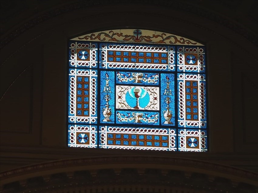 Inaugurata la nuova vetrata di Santa Maria Maggiore