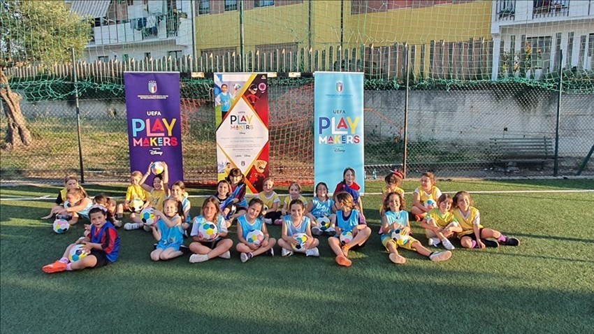 "Playmakers", sviluppo del calcio femminile rivolto alle bimbe dai 5 a 8 anni