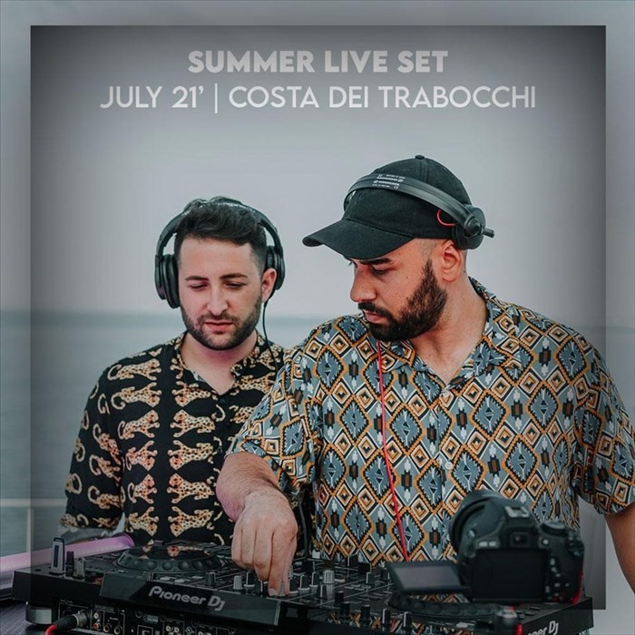 E' online il Summer Live Set del duo D'Amico & Valax sulla Costa dei Trabocchi