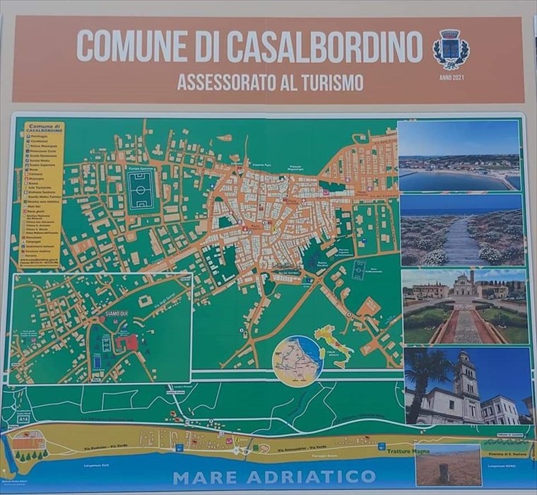 Installate 4 nuove mappe turistiche a Casalbordino