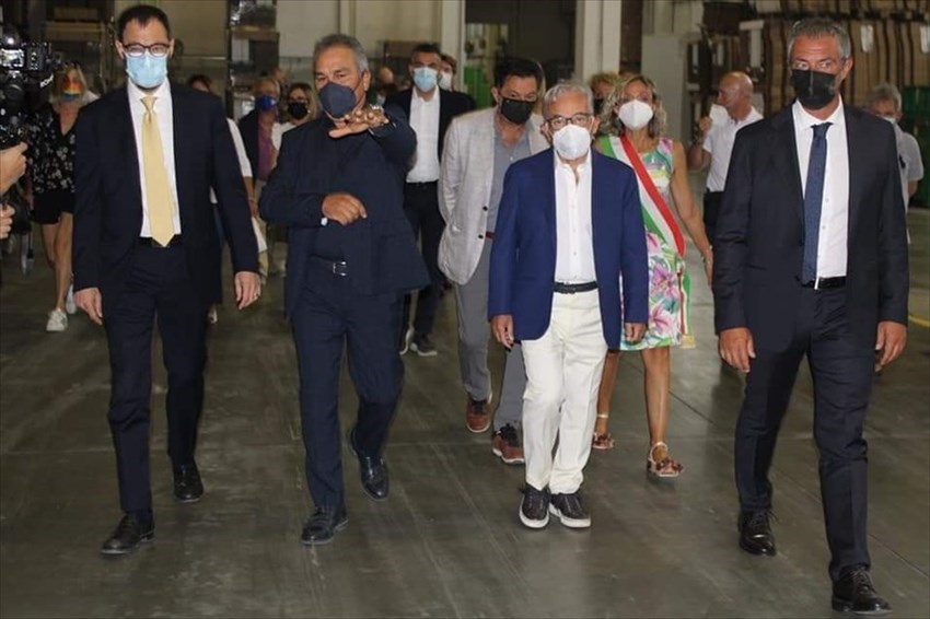 La visita del Ministro Stefano Patuanelli