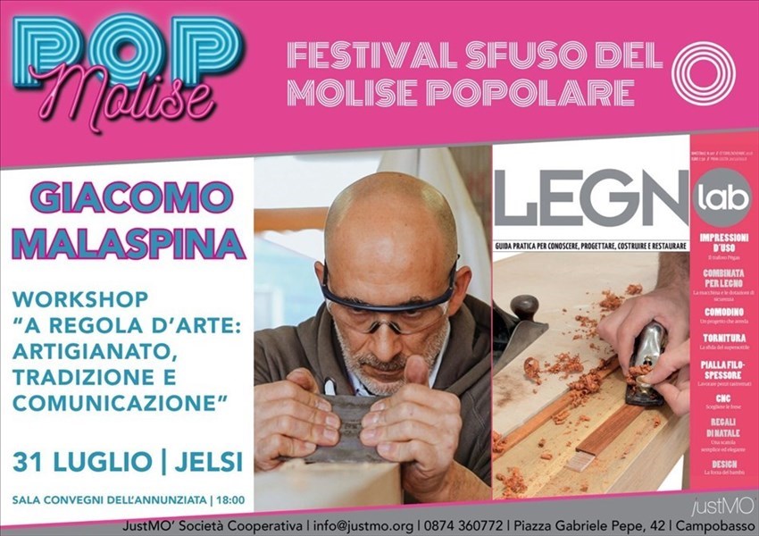 Locandina PopMolise Festival sfuso del Molise Popolare