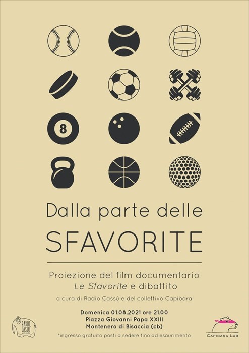 “Le sfavorite”: il 1° agosto a Montenero il film sulla discriminazione delle donne nello sport