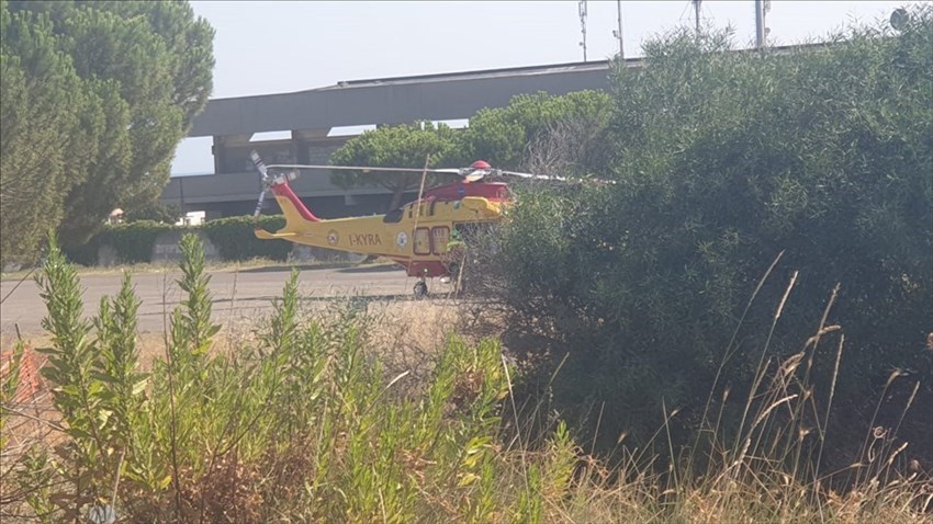 Gravi le condizioni della 32enne rimasta ferita sull'A14, trasferita in elicottero a Pescara