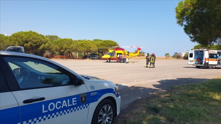 Gravi le condizioni della 32enne rimasta ferita sull'A14, trasferita in elicottero a Pescara