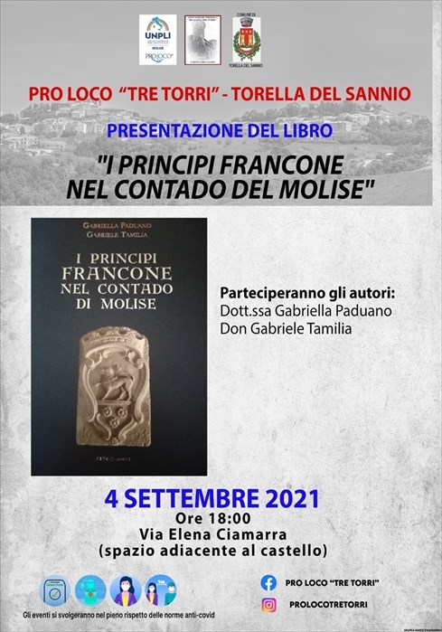 Locandina ‘I Principi Francone nel contado di Molise’