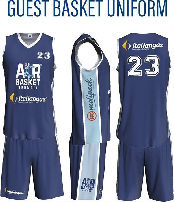 Italiangas Air basket Termoli: la presentazione del roster 2021-2022