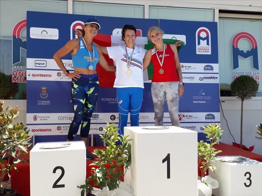 Campionati Italiani Master, Miriam Di Iorio vince l'oro anche nei 200 metri