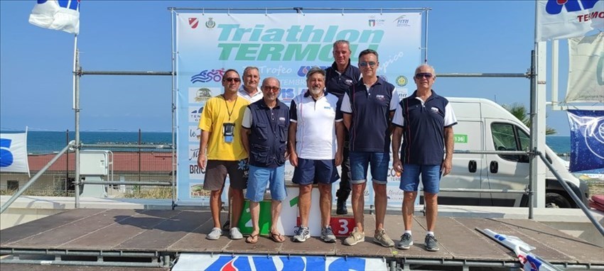 La gara di triathlon a Termoli