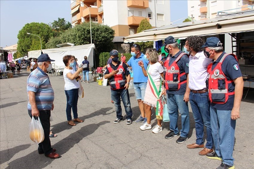 Tiziana Magnacca incontra i volontari dell'Associazione nazionale Carabinieri