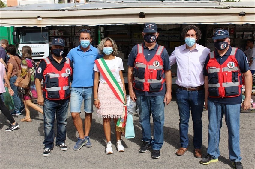 Tiziana Magnacca incontra i volontari dell'Associazione nazionale Carabinieri