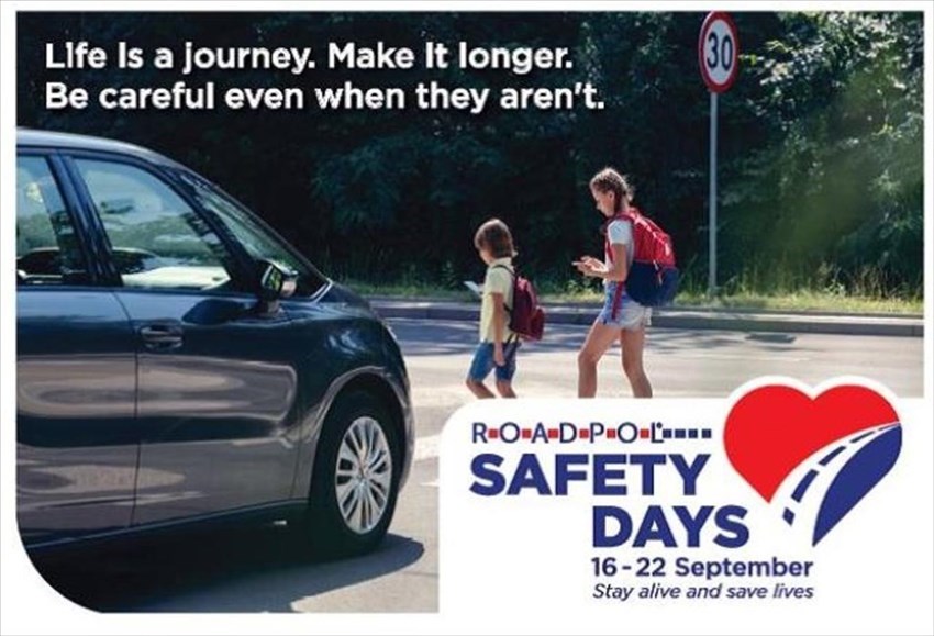 Locandina campagna 'Safety Days'