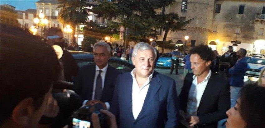 Tajani a Vasto: "Le nostre proposte fanno realizzare i sogni di ciascun cittadino"