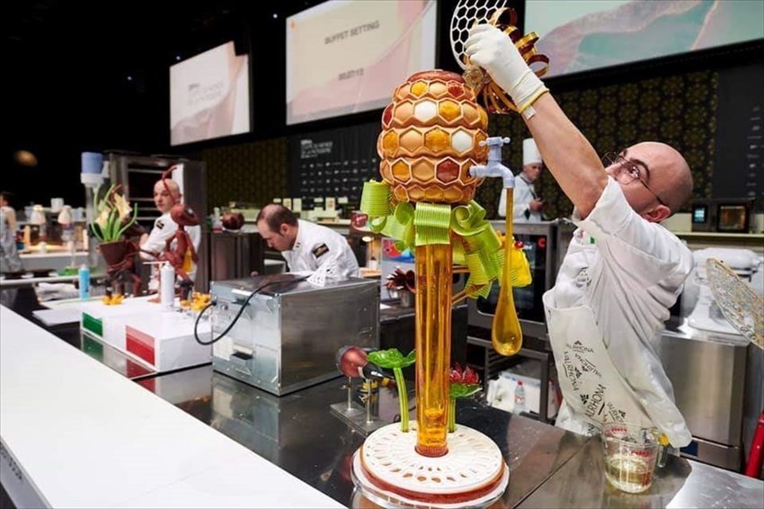 Il pastry chef Lorenzo Puca è campione del mondo di pasticceria
