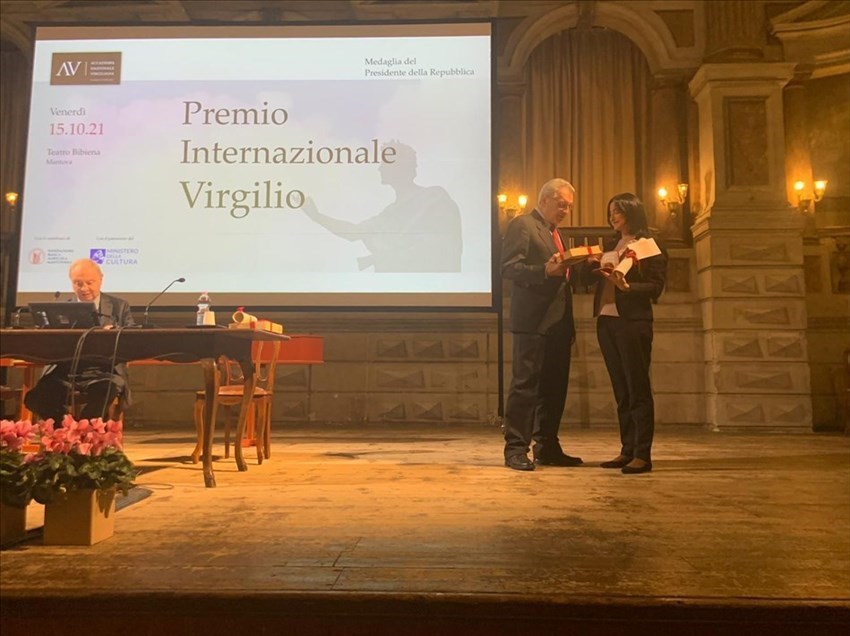 Il "Premio Internazionale Virgilio" alla molisana Filomena Giannotti