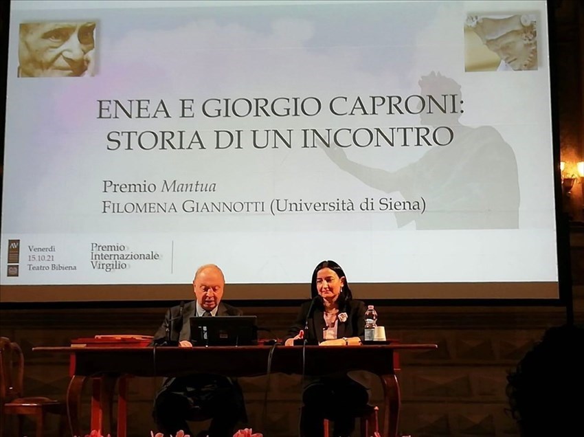 Il "Premio Internazionale Virgilio" alla molisana Filomena Giannotti
