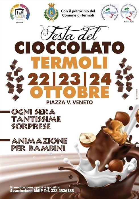 Locandina seconda edizione 'Festa del Cioccolato'