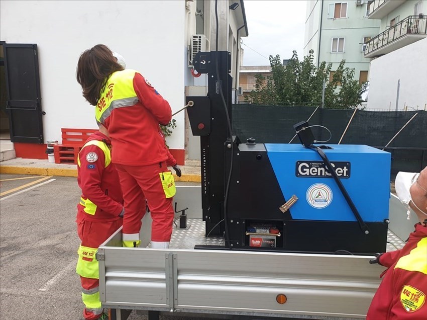 Rischio idrico: esercitazione di protezione civile del Sae 112 Onlus a Termoli