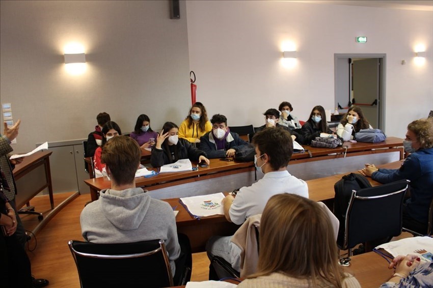 Scambi Erasmus+, studenti in visita al Municipio di San Salvo