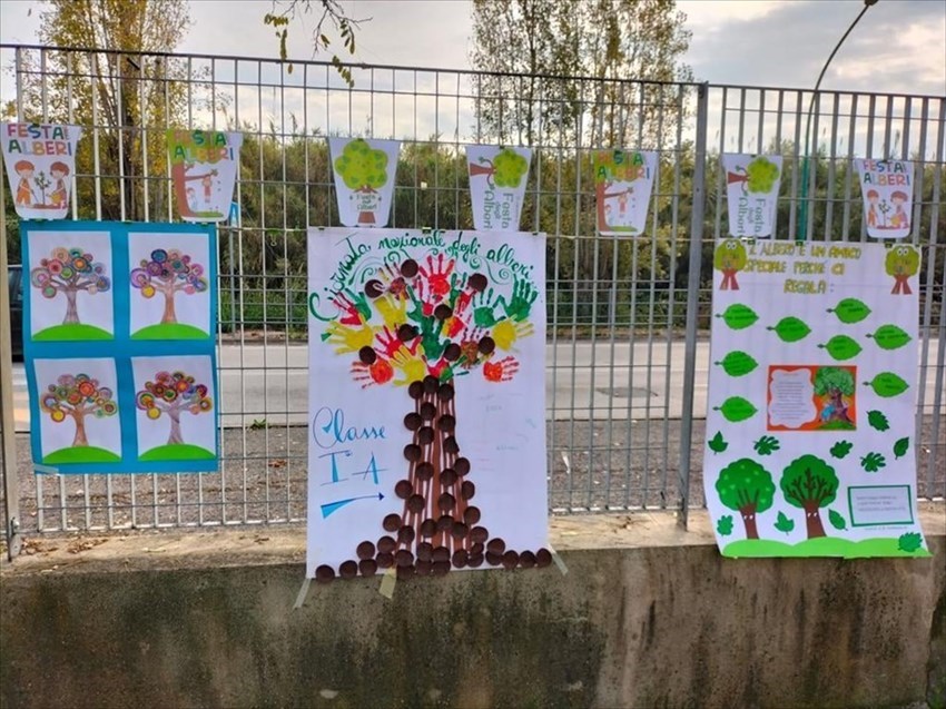 Piantati nuovi alberi nelle scuole di San Salvo