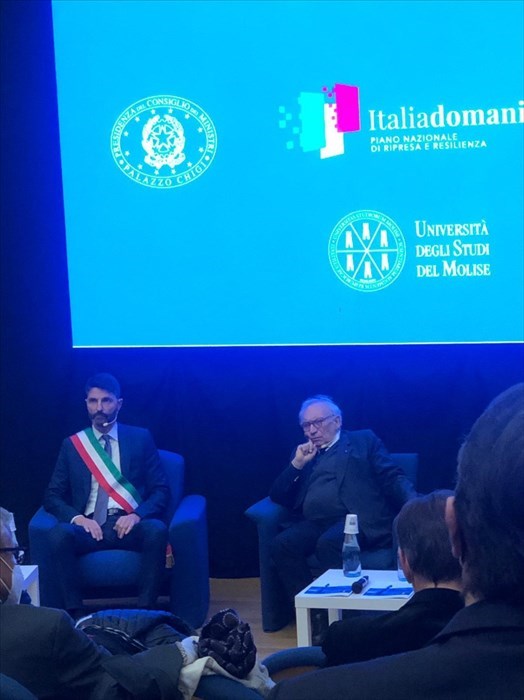 "Italia domani", il Ministro Bianchi illustra potenzialità e risorse del Pnrr in Molise
