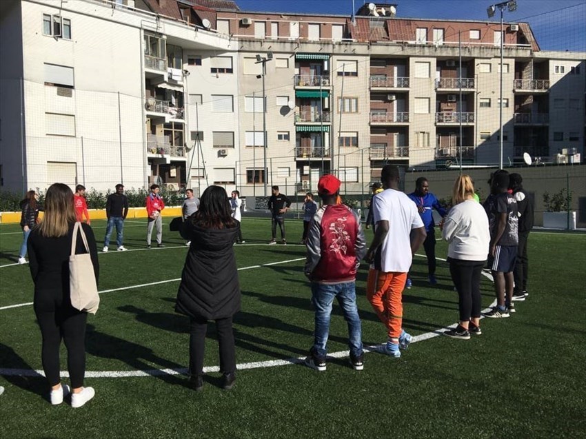 “Calcio sociale”, una partita di inclusione  tra studenti e ragazzi del Consorzio Matrix