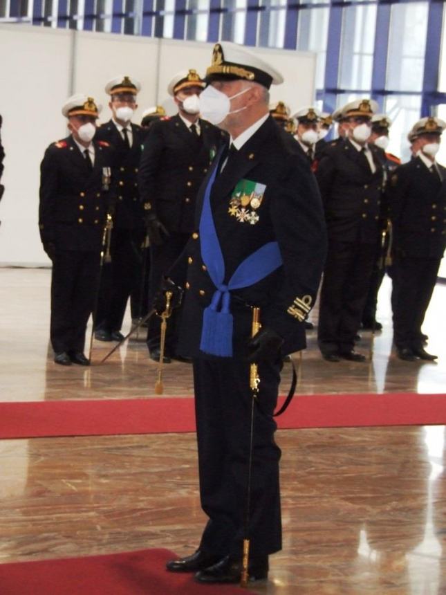 L’Ammiraglio Giuseppe Meli lascia il servizio attivo
