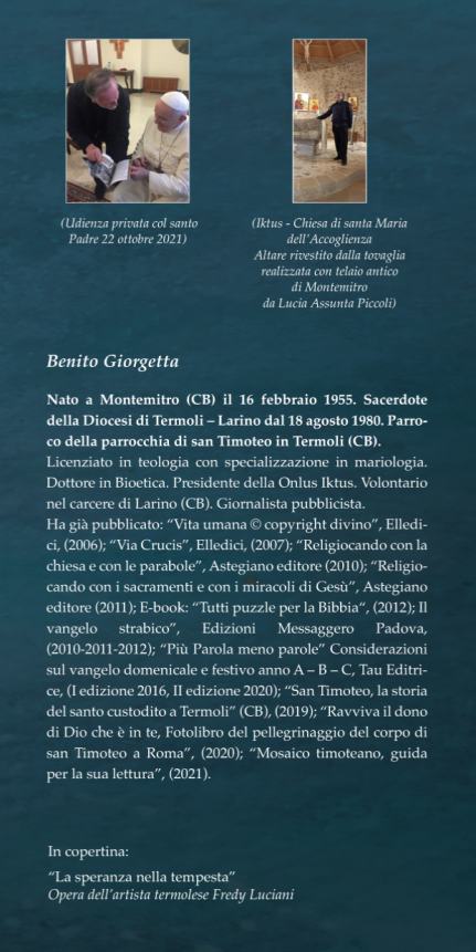 Il libro di don Benito Giorgetta 'Passiamo all’altra riva'