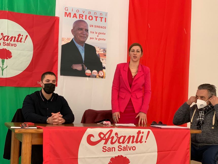 Alex Colasante e Ana Iuliana Besleaga, i più giovani candidati di "Avanti San Salvo"