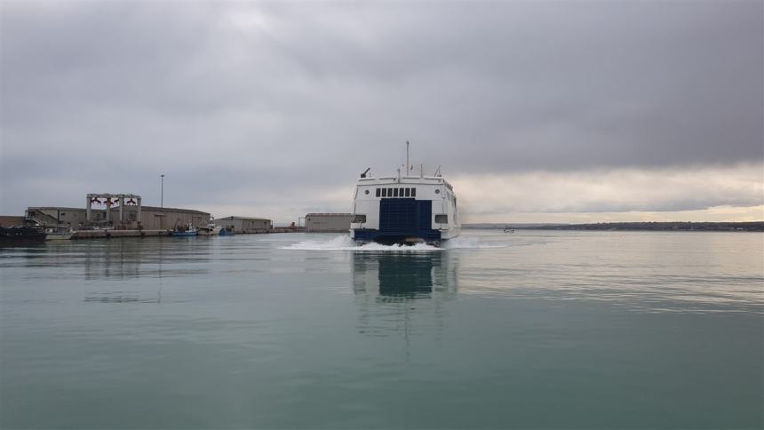 Collegherà Termoli alle Isole Tremiti: arrivata in porto la Santa Lucia