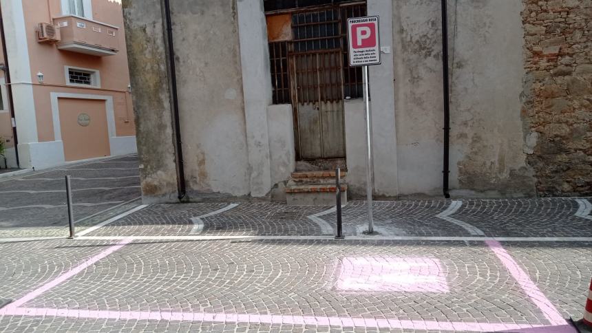  Parcheggi rosa e riorganizzazione della sosta nel centro storico di Rocca San Giovanni